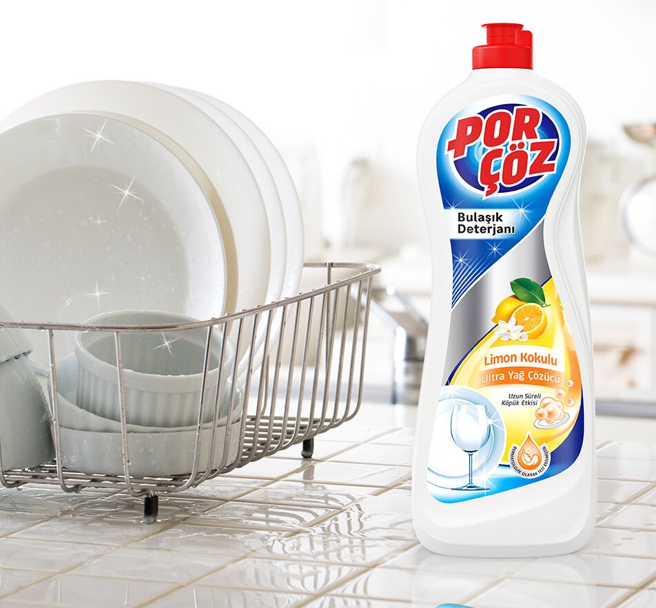 Porçöz Bulaşık Deterjanı Limon Kokulu 675 ML