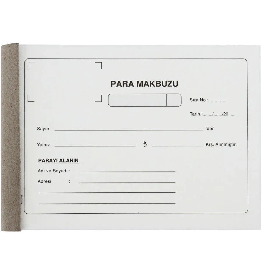 Para Makbuzu Otokopili 13,70 X 19 cm