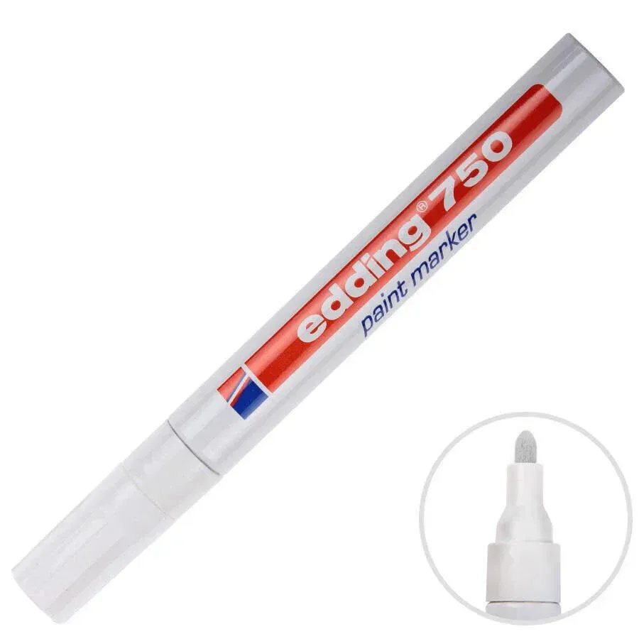 Edding 750 Boya Marker Kalem Beyaz
