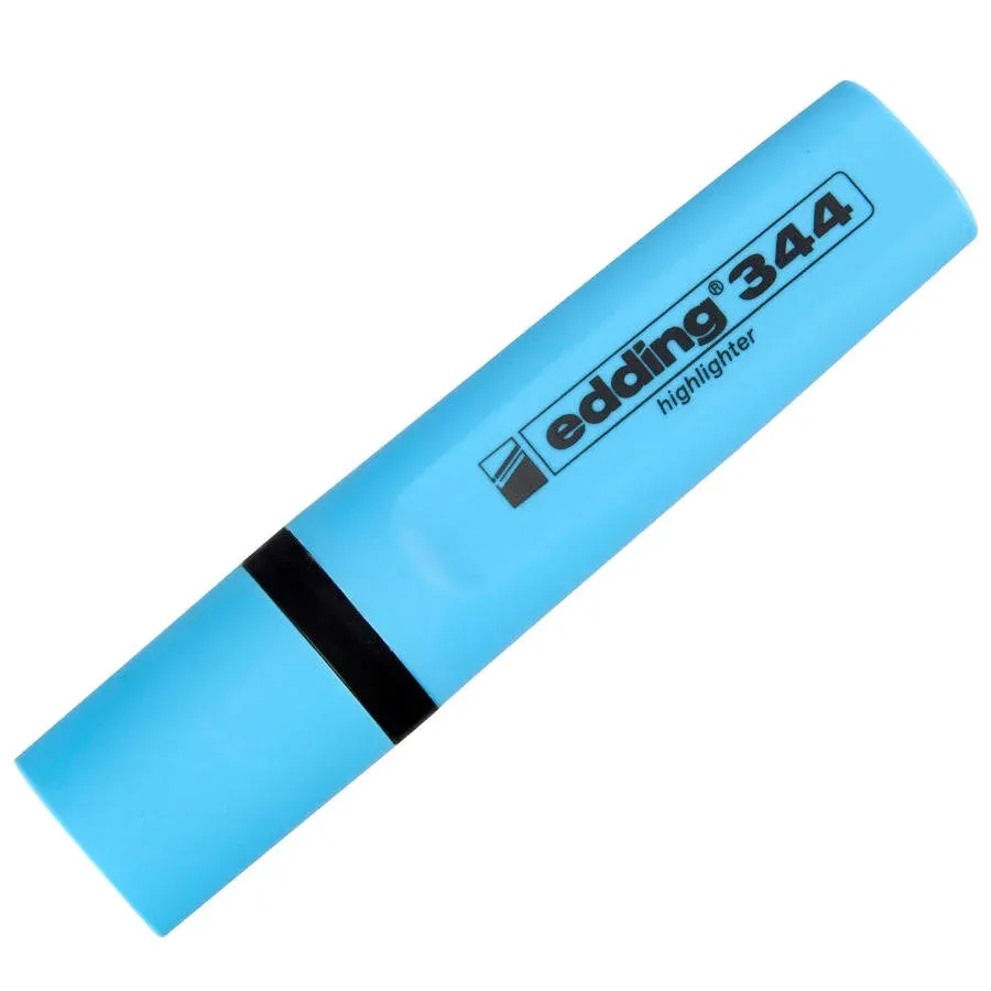 Edding 344 Fosforlu Kalem Mavi