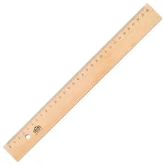 Hatas Tahta Cetvel Takviyesiz 30 cm