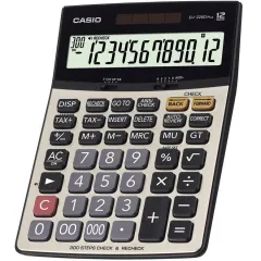 Casio DJ-220D Plus Masaüstü Hesap Makinesi 12 Haneli