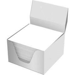 Beyaz Küp Not Kağıdı 8 cm x 8 cm