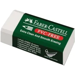 Faber-Castell 7085/30 Beyaz Tekli Silgi